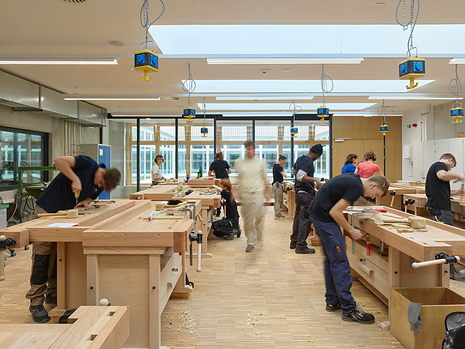Bertha-Benz-Schule in Sigmaringen – Schulzentrum aus Berufsfachschulen und beruflichen Gymnasien für 1300 Schüler