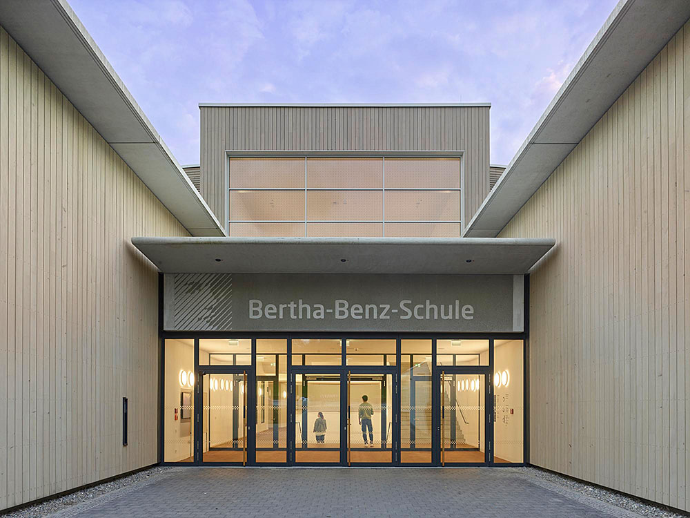 Bertha-Benz-Schule in Sigmaringen – Schulzentrum aus Berufsfachschulen und beruflichen Gymnasien für 1300 Schüler