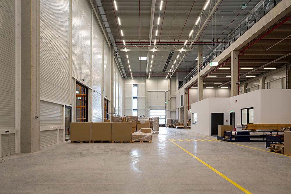 Produktions- und Logistikhallen für HYMER in Bad Waldsee