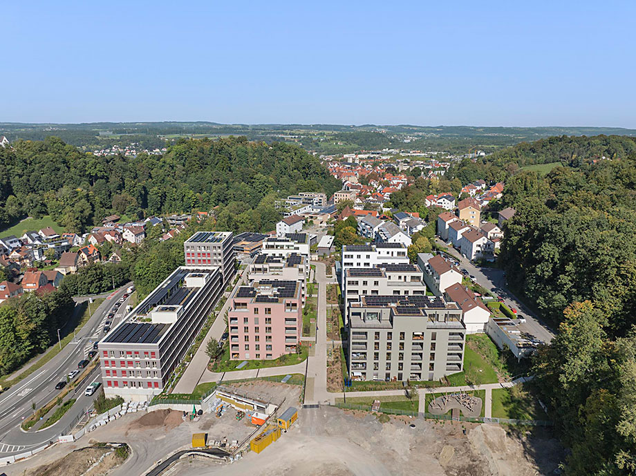 Häuser B+D im neuen Quartier „Lumper Höhe“ in Ravensburg