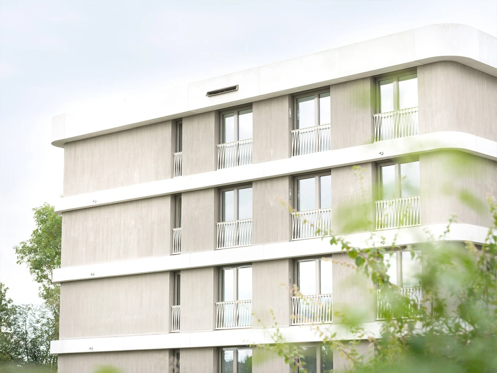 Betonfertigteilfassade für das Seniorenheim in Pfullendorf